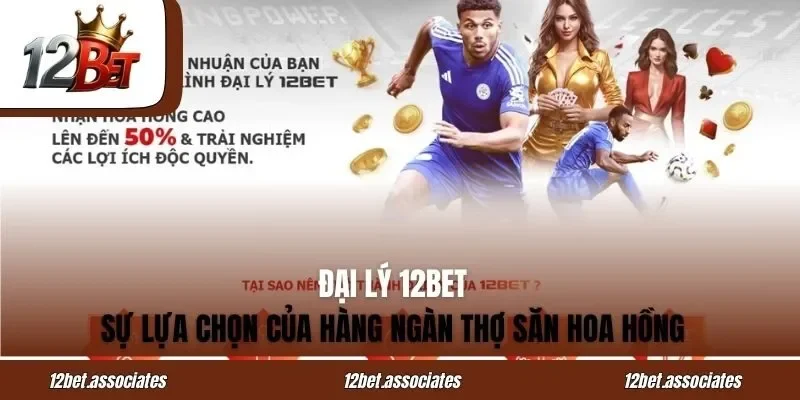Đại Lý 12BET – Sự Lựa Chọn Của Hàng Ngàn Thợ Săn Hoa Hồng