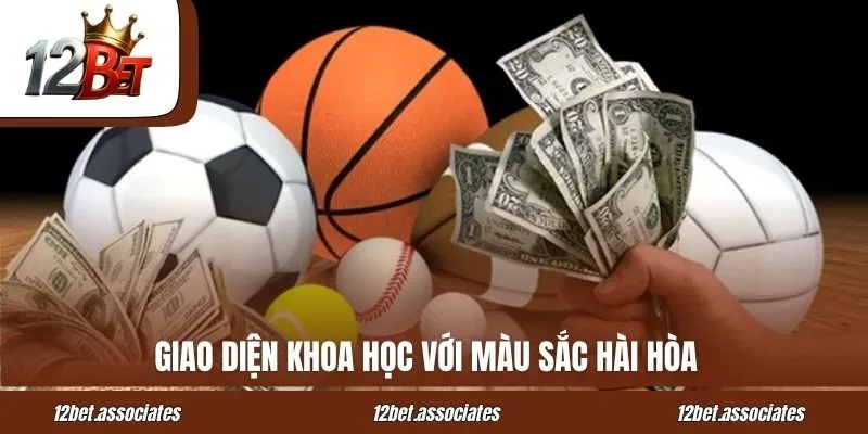 Giao diện khoa học với màu sắc hài hòa