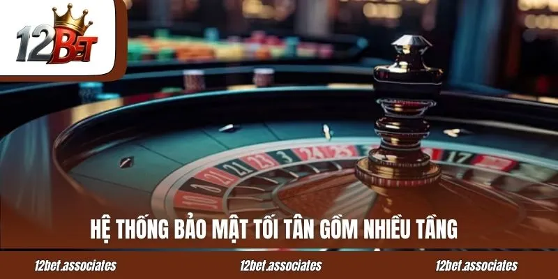Hệ thống bảo mật tối tân gồm nhiều tầng