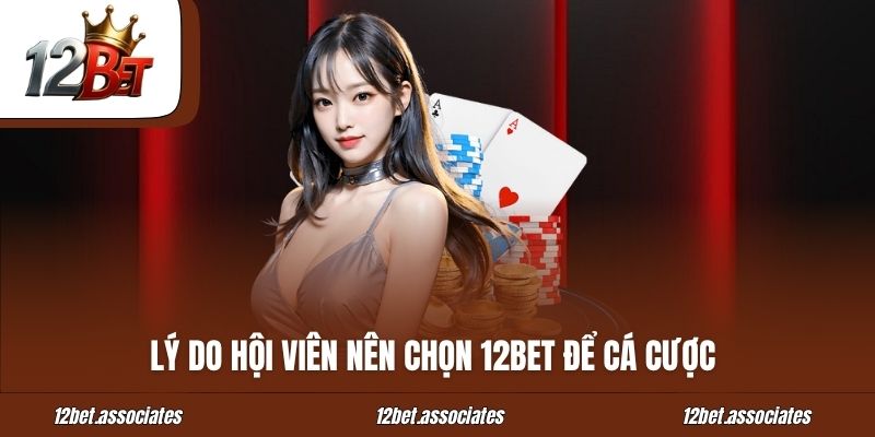 Lý do hội viên nên chọn 12BET để cá cược